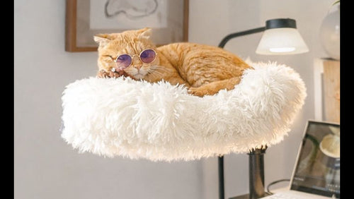 NUZZLE NEST Cloudy Desk Cat Bed